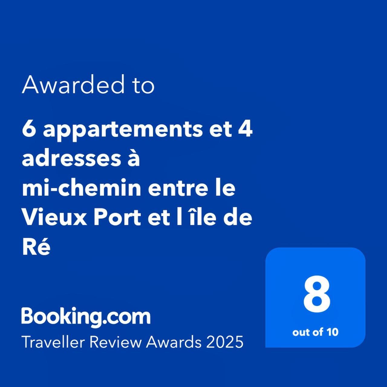 6 Appartements Et 4 Adresses A Mi-Chemin Entre Le Vieux Port Et L Ile De Re 拉罗歇尔 外观 照片